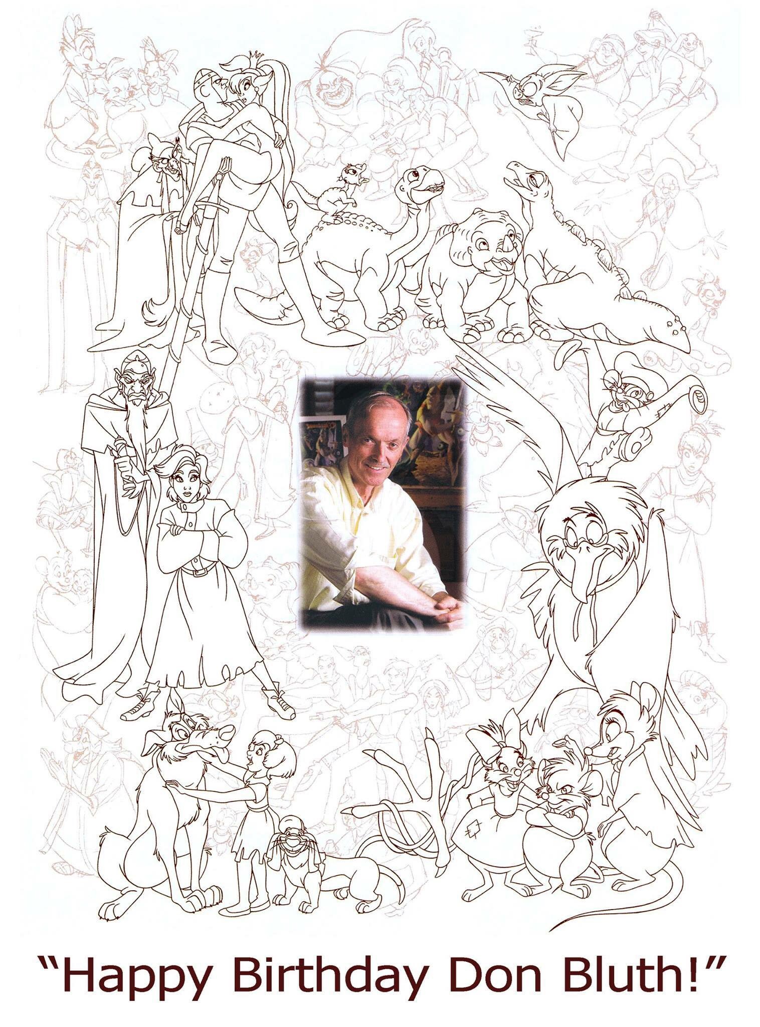 Happy 80th birthday to the man, the myth, the legend, Don Bluth! 