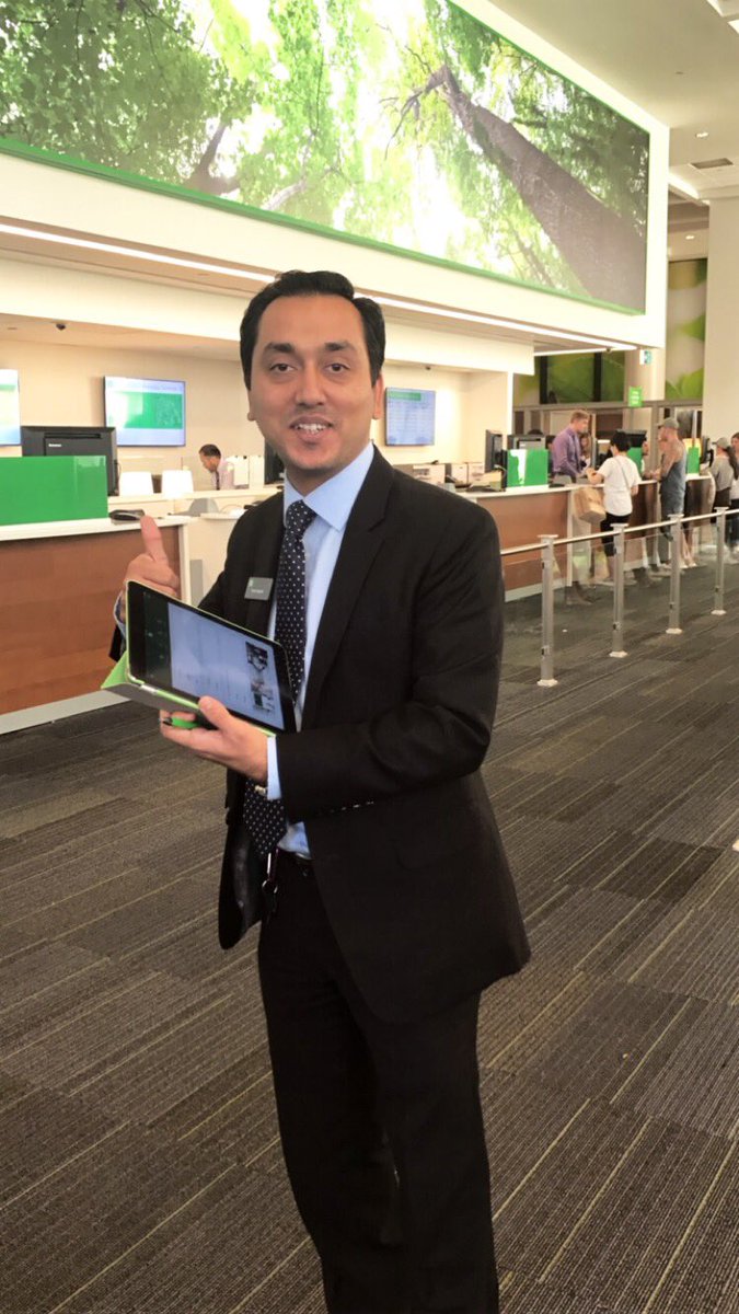 Raza-our wonderful advisor is back from vaycay and back on his digital groove!! #iamdigitalready @AndrewP_TD @MauroManzi_TD @SilviaL_TD