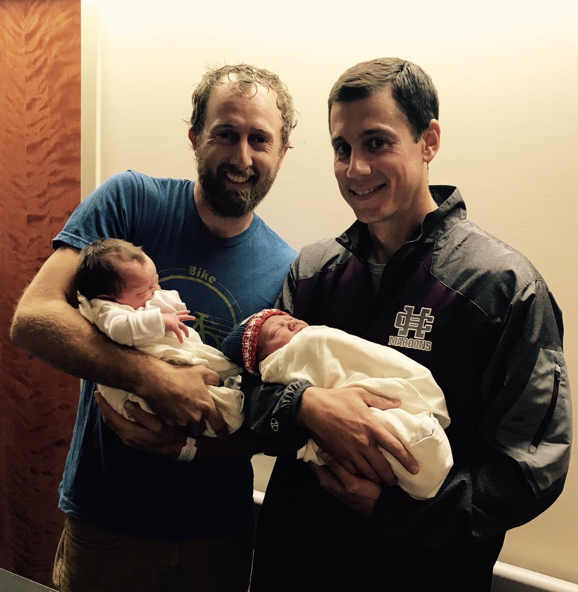 HCHSboyssoccer's tweet image. The Maroons soccer family added two more!  Congrats to Coach Joel &amp;amp; Allie and Coach DeBoer and Bria!