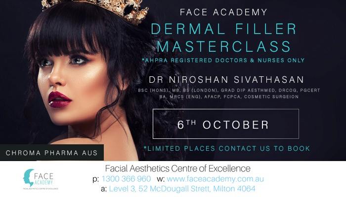 FaceAcademyAUS's tweet photo. #DermalFiller #CosmeticMasterclass with Chroma Pharma &amp; Dr. Niro - contact to book your spot today: https://t.co/ZrrJZvfM3G https://t.co/TB6ziISfjp