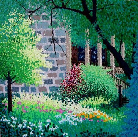 Love how trees adapt to where we live. Some trees seem to know I'm painting them :) jimpescottart.com  #art for sale #Alberta #trees