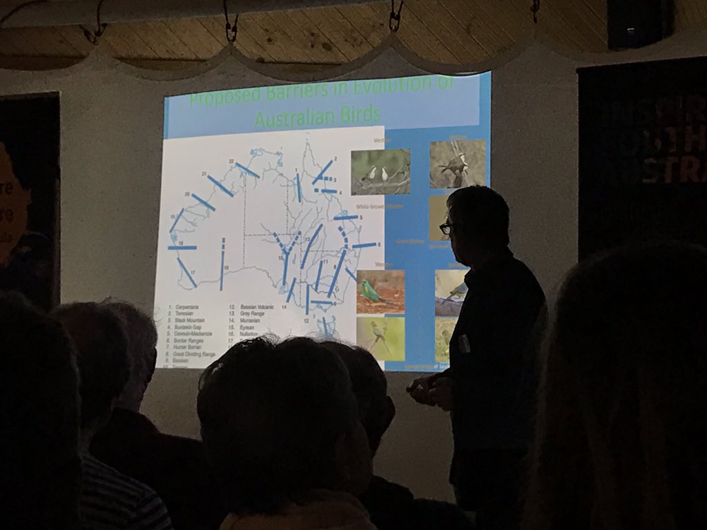 EmmaPeds's tweet photo. Dr Greg Kerr kicks off with the first presentation at the Nature of #EyrePeninsula conference in #coffinbay https://t.co/IaUhpID7XW