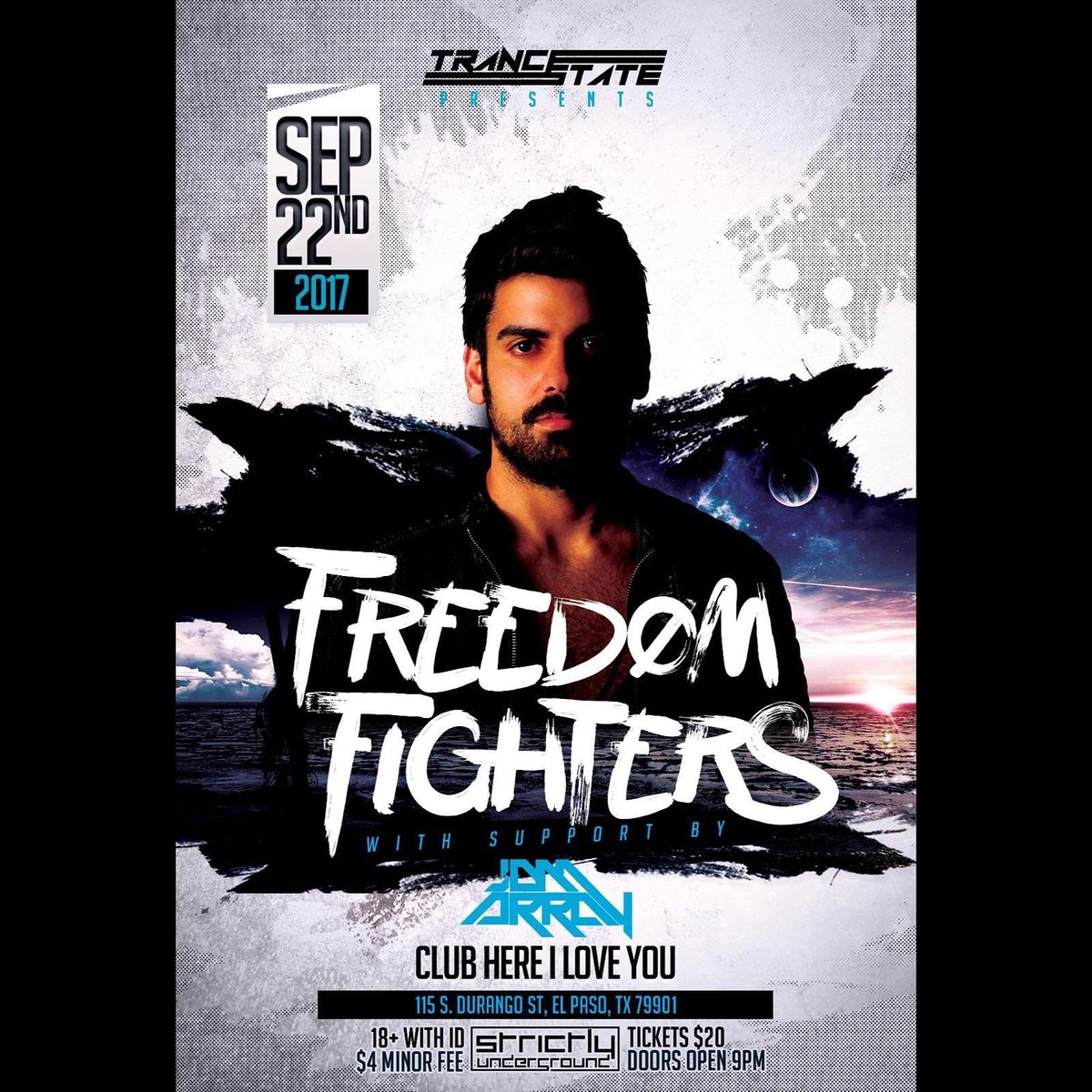 JamArray's tweet photo. Get ready y'all @FF_Official_ is coming again next Friday! With myself warming up the night! #extendedsets @trancestateep #ftw https://t.co/UO3VbJfHOr