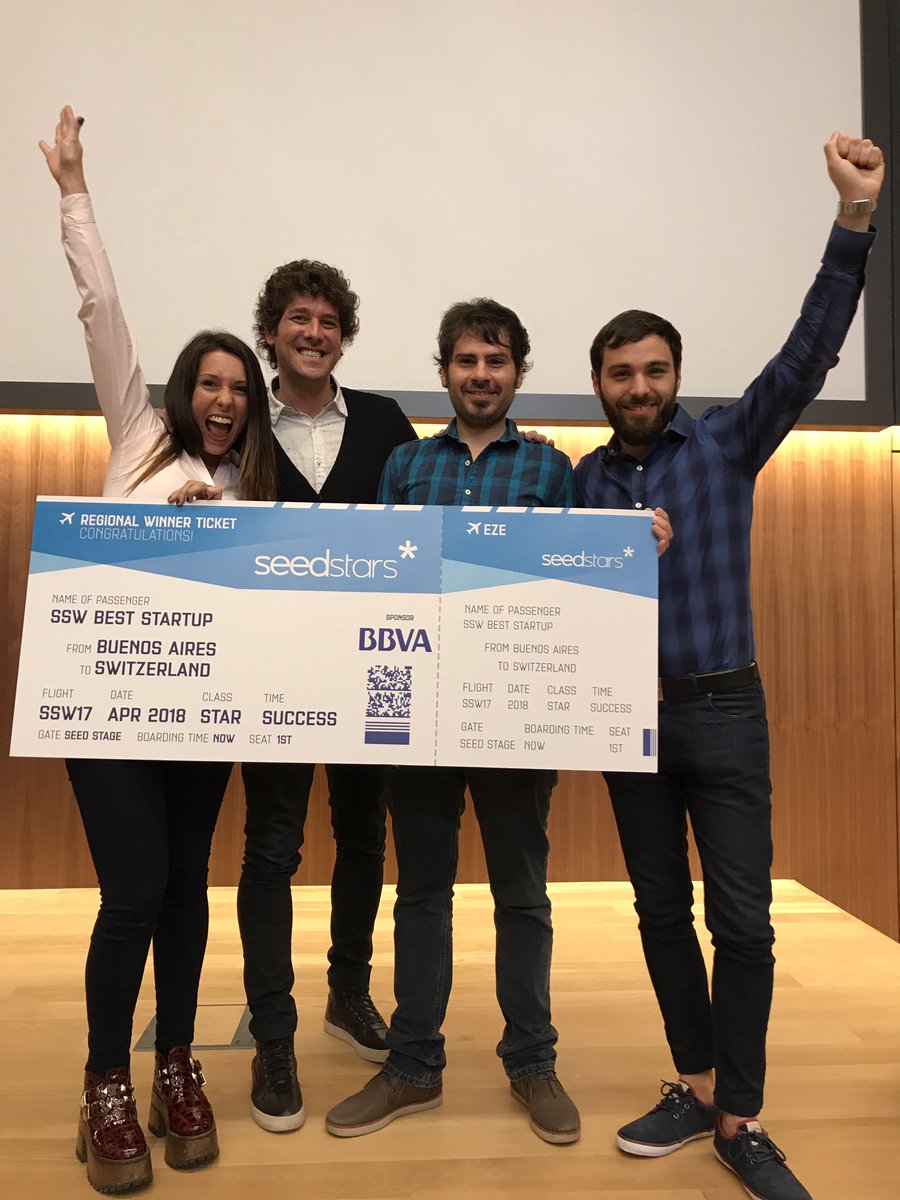 AlquilandoCom's tweet photo. https://t.co/x8ZeeXjXir fue elegida como la mejor #startup de Argentina 🇦🇷 en #SSWBA @Seedstars Next stop 👉🏻🇨🇭 para la competencia mundial https://t.co/20SxWDI12J