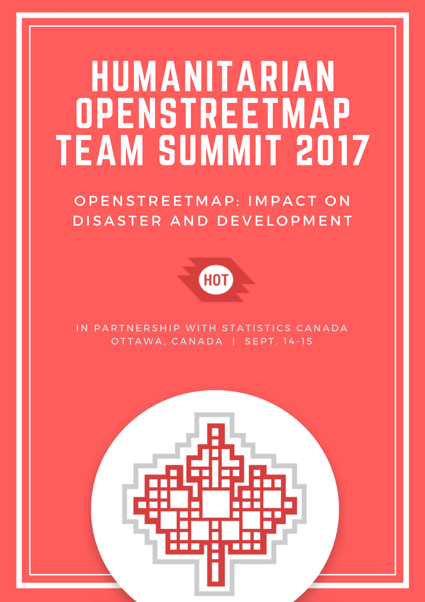hotosm's tweet photo. The 2017 HOT Summit is officially here! We're excited to discuss all things mapping with you!
Schedule of events: https://t.co/CChiBxUPen https://t.co/APJbxt76sK