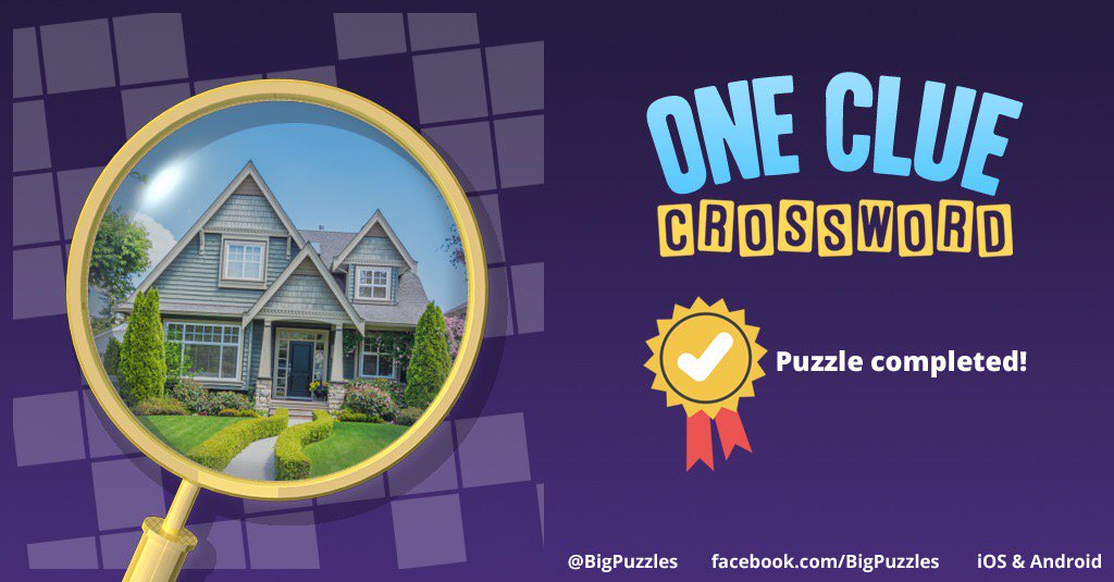 ZBshaw75's tweet photo. I completed a puzzle in One Clue Crossword. Play now for free!
https://t.co/keFIlJNpjz #OneClueCrossword https://t.co/mbQ4yHH6AZ