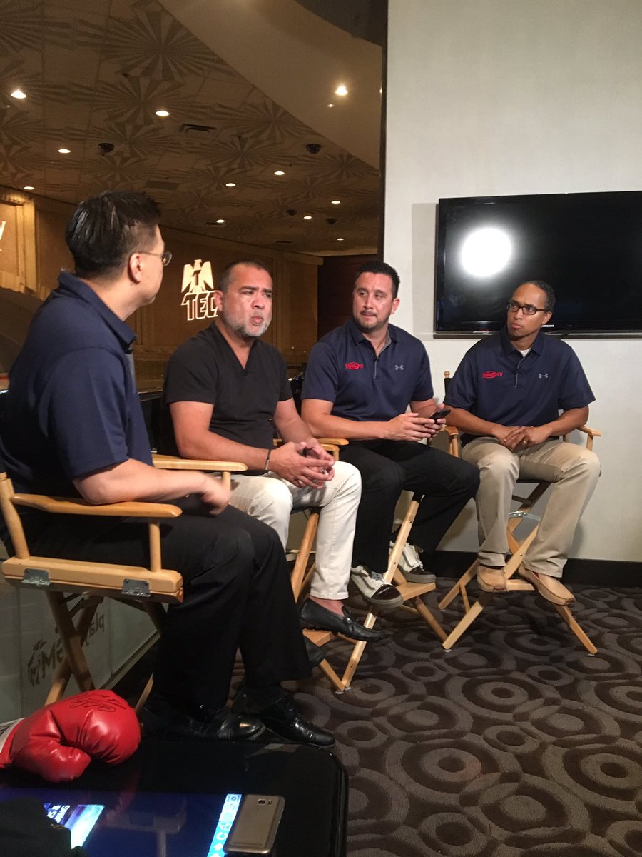 GoldenBoyBoxing's tweet photo. Use #RingTVLIVE to send in your questions for @DuranSports @dougiefischer @steveucnlive @Micheladatime and coming up @makeawar https://t.co/qMusapdQ4l