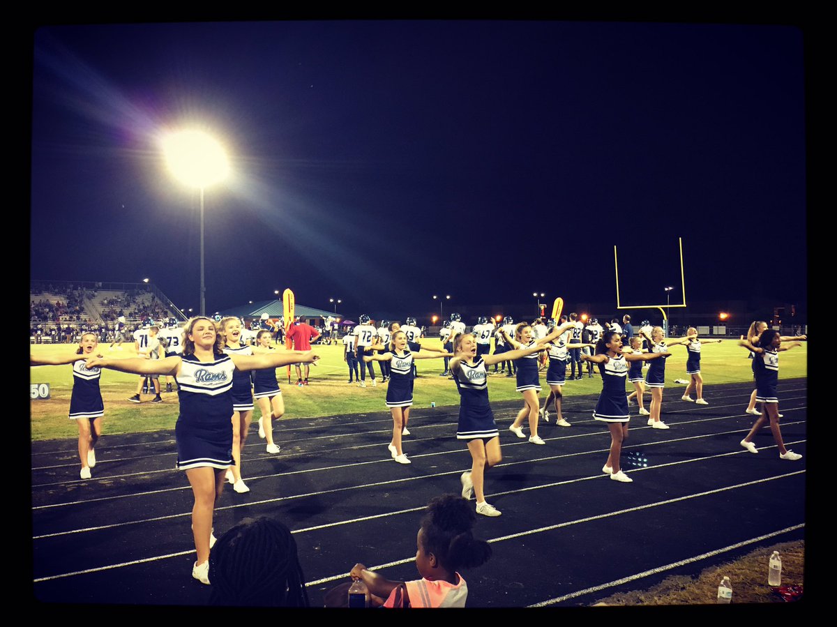 cvmsrams's tweet photo. CvMS Football season is here with a solid win against Swift Creek! Go #CvMSRams https://t.co/iFQ73jHl9p
