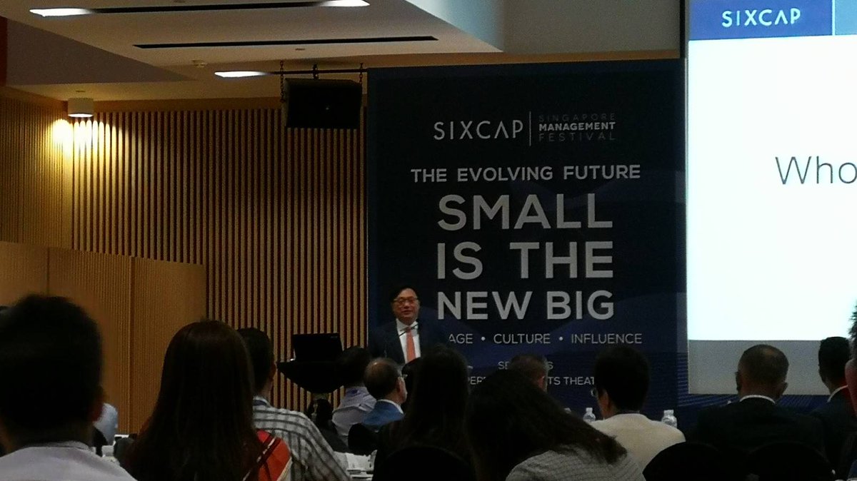 SixCapital's tweet photo. SIXCAP Founder, Chairman and Chief Dealer Patrick Teng shares how to harness the power of the small to become the next BIG @SGMF_sg https://t.co/9KoDvNN4EA