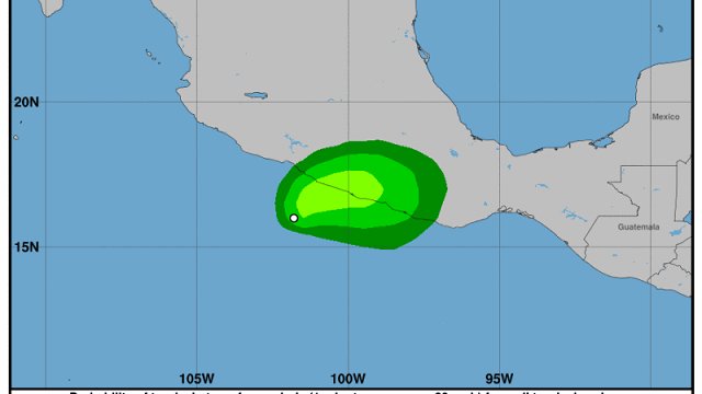 noticierovv's tweet photo. #Internacionales #13Sep México alerta: Se forma tormenta tropical ‘Max’ en el Pacífico https://t.co/8anUFrKuUZ https://t.co/TWVid4uJ8f