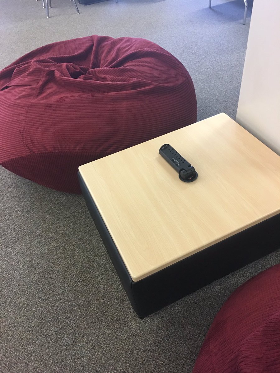 MDoyleLib's tweet photo. Our Learning Commons is really getting fancy! Come check out the new furniture! https://t.co/p5NCtcH1fS