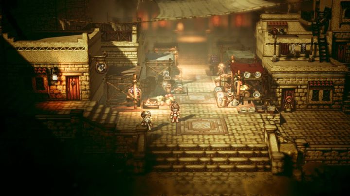 GTotore's tweet photo. Ambiance, design, ton, musiques. Je suis totalement conquis :) #octopathdemo #Switch #Nintendo https://t.co/DLWc4ZCeEq