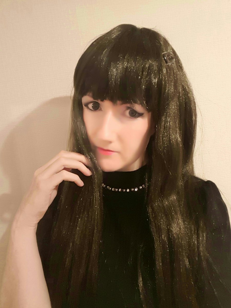 Black wig pics. #irish #Japan #blackwigs