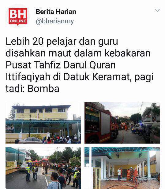 BBSemasa's tweet photo. Inalilahiwainalilahirajiun .. Al Fatihah .. 😔 https://t.co/wfLPU65IBX