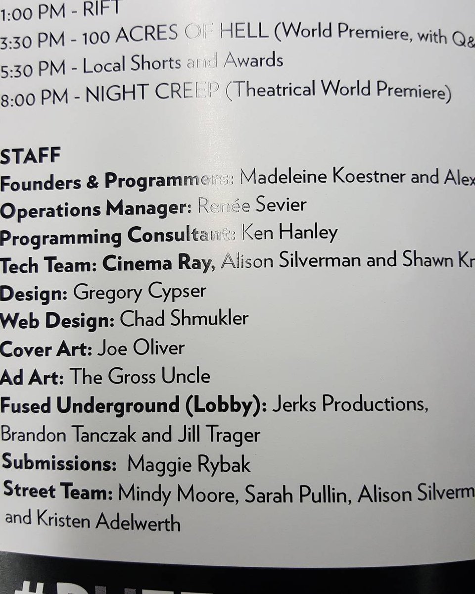 JERKSProduction's tweet image. Come out 9/28-10/1 for amazing films, art, fun &amp;amp; booze at #PUFF2! See two of our films 10/1! #SupportLocal #SupportIndieFilm