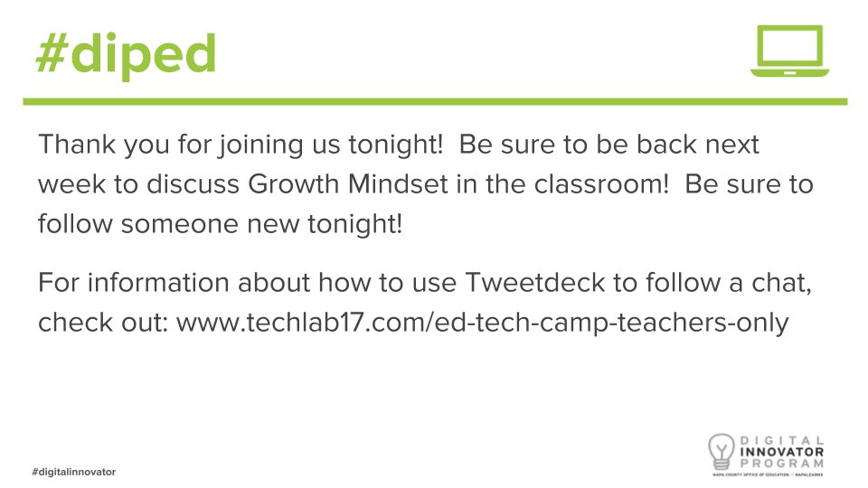 jellison23's tweet photo. Thank you for joining us! #diped https://t.co/kQ8XZL96Md