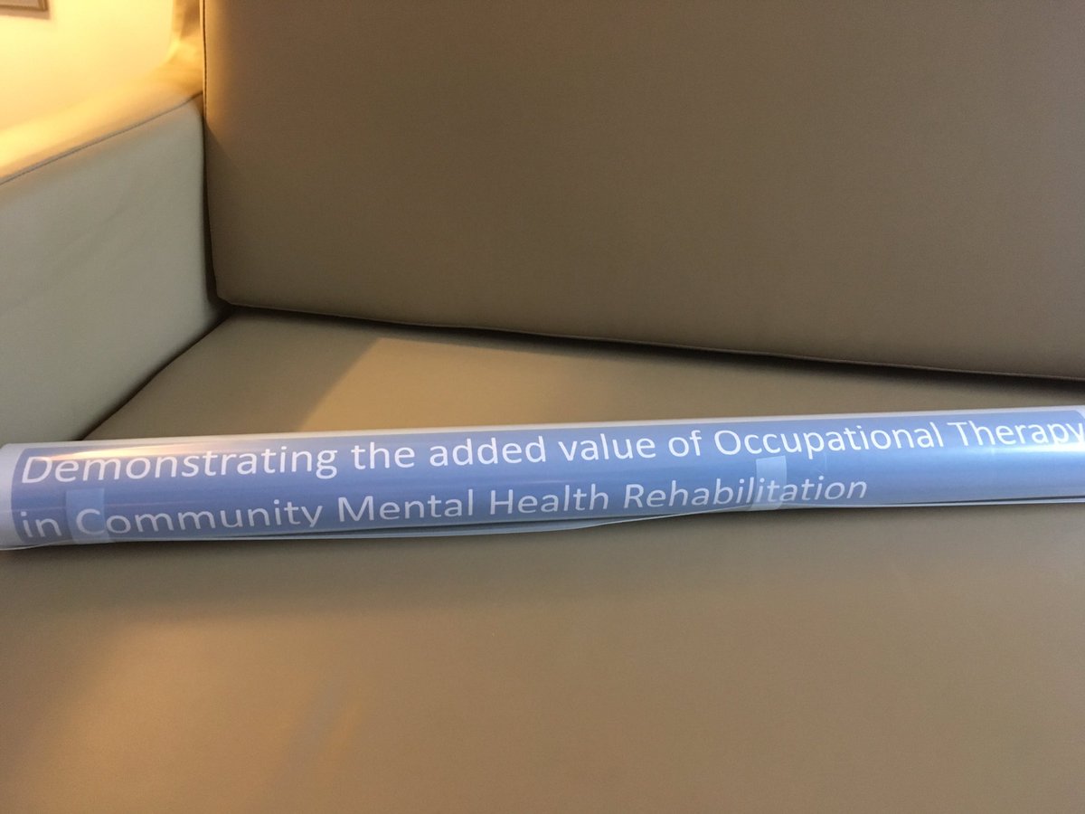 NTaylorSkarratt's tweet photo. Poster and programme ready for #COTSSMH17, spreading the word of #addedvalueofOT and #AHPs @LCFT @Jamesharper15 @patsypro50 https://t.co/ksX6eepec0