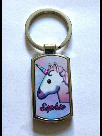 SentimentsGlass's tweet image. Personalised Unicorn Keyring. Giftboxed. £4.99 plus p&amp;amp;p on EBay/Etsy Store. #keyring #unicorn #personalised #unique