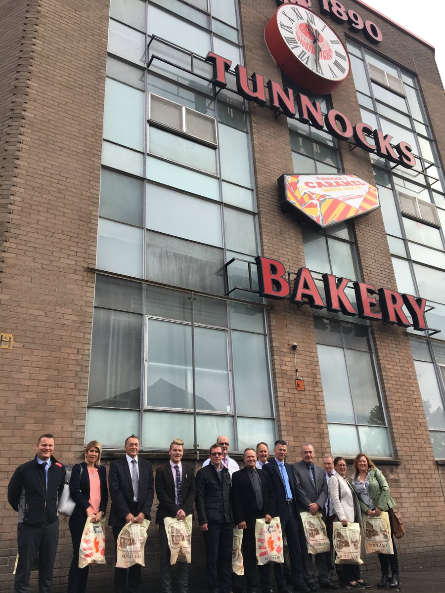 Thank you to all the team <a href="/TunnockOfficial/">TunnocksOfficial</a> yesterday for hosting the SFTA factory tour. #Glasgow #Business #MFG #UKmfg #Food