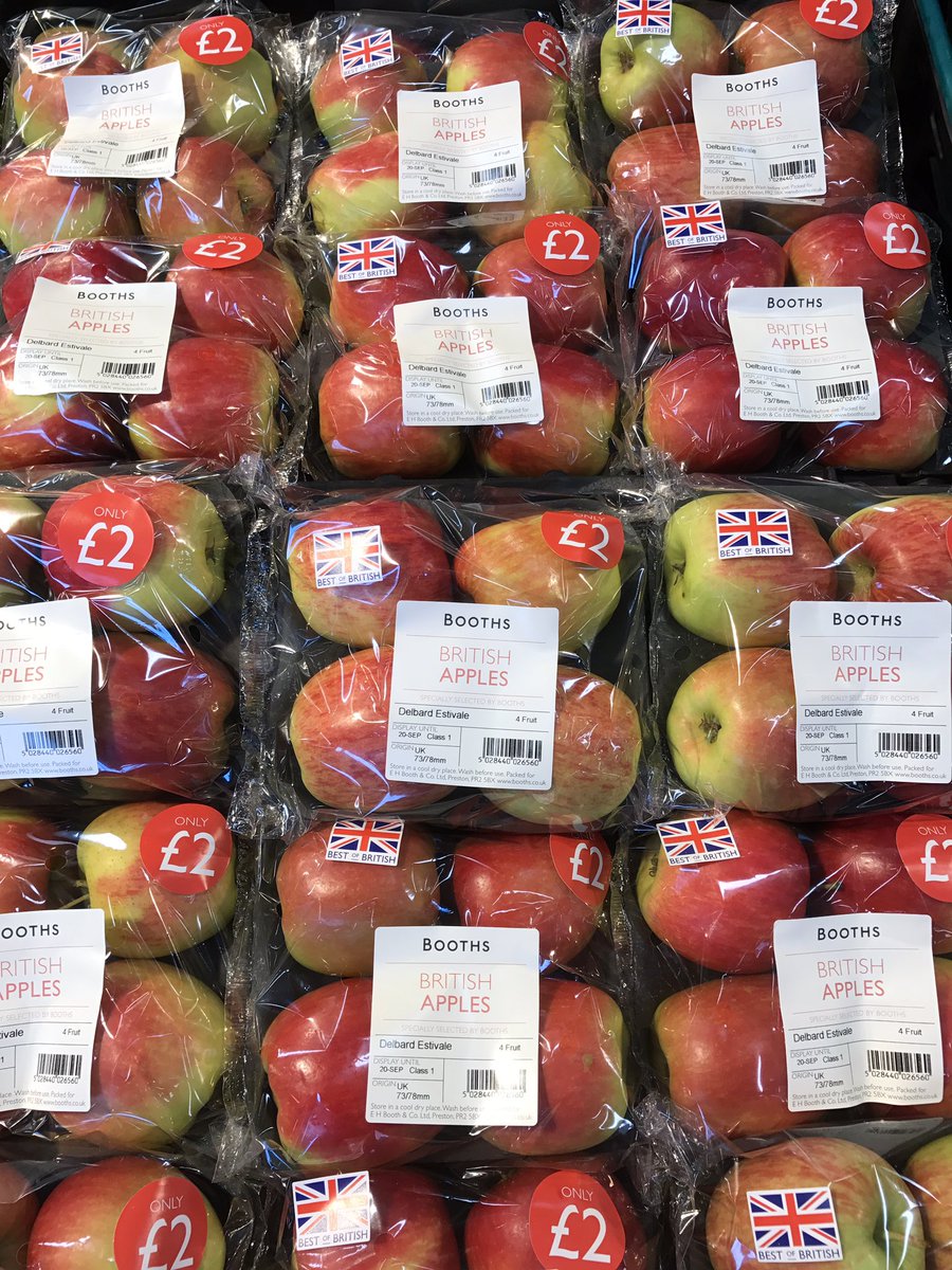 TCusExp's tweet image. Is it me or do these #britishapples look delightful @BoothsCountry