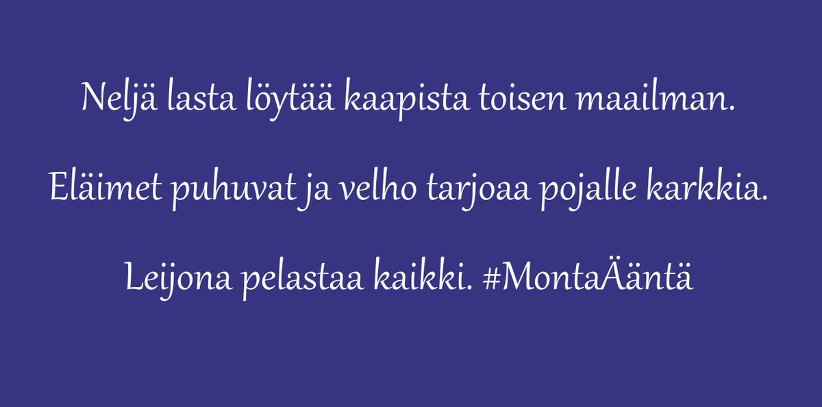 Kirjamessut's tweet photo. Tunnistatko klassikot? Bongaa kirjallisuudenopiskelijoiden parhaat ennen Turun Kirjamessuja ja twiittaa omasi tunnuksella #MontaÄäntä https://t.co/TODRjnC4CM