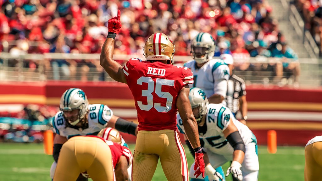 Week 1 player spotlight: <a href="/E_Reid35/">Eric Reid</a> 

📸 49rs.co/yG3Q41