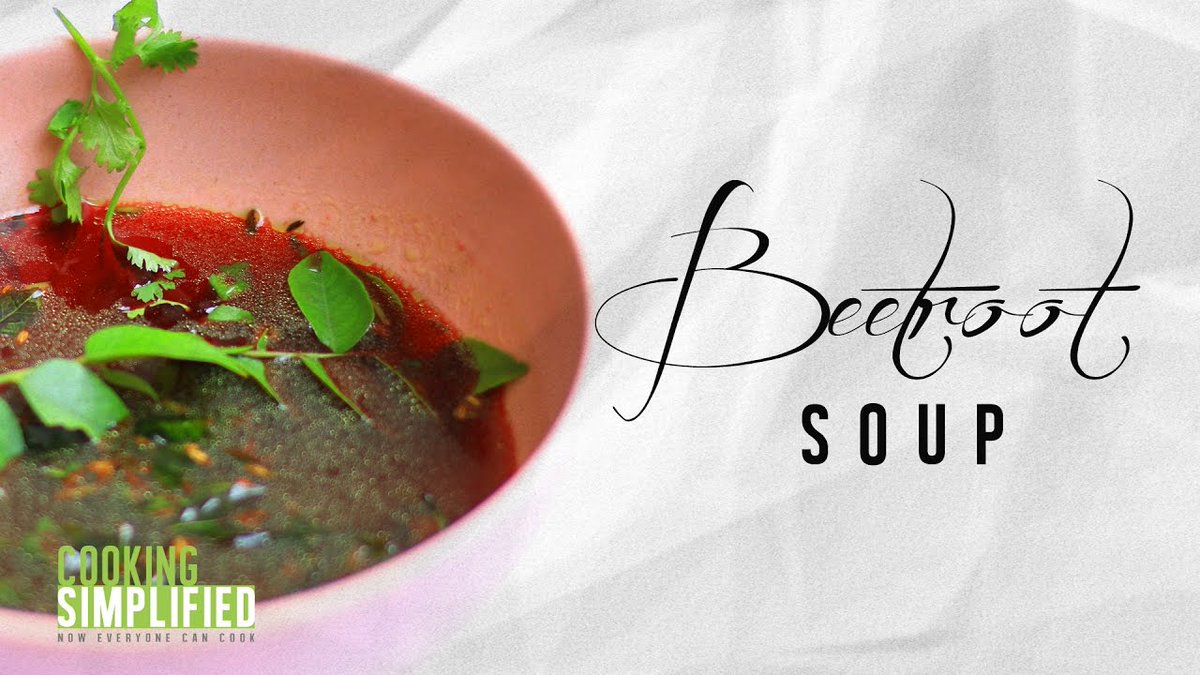Checkout this #Delicious #Healthy #Soup #Recipe 
#Beetroot #Rasam - bit.ly/2iq43UJ
#CookingSimplified #Cooking #Gourmet #Tutorial