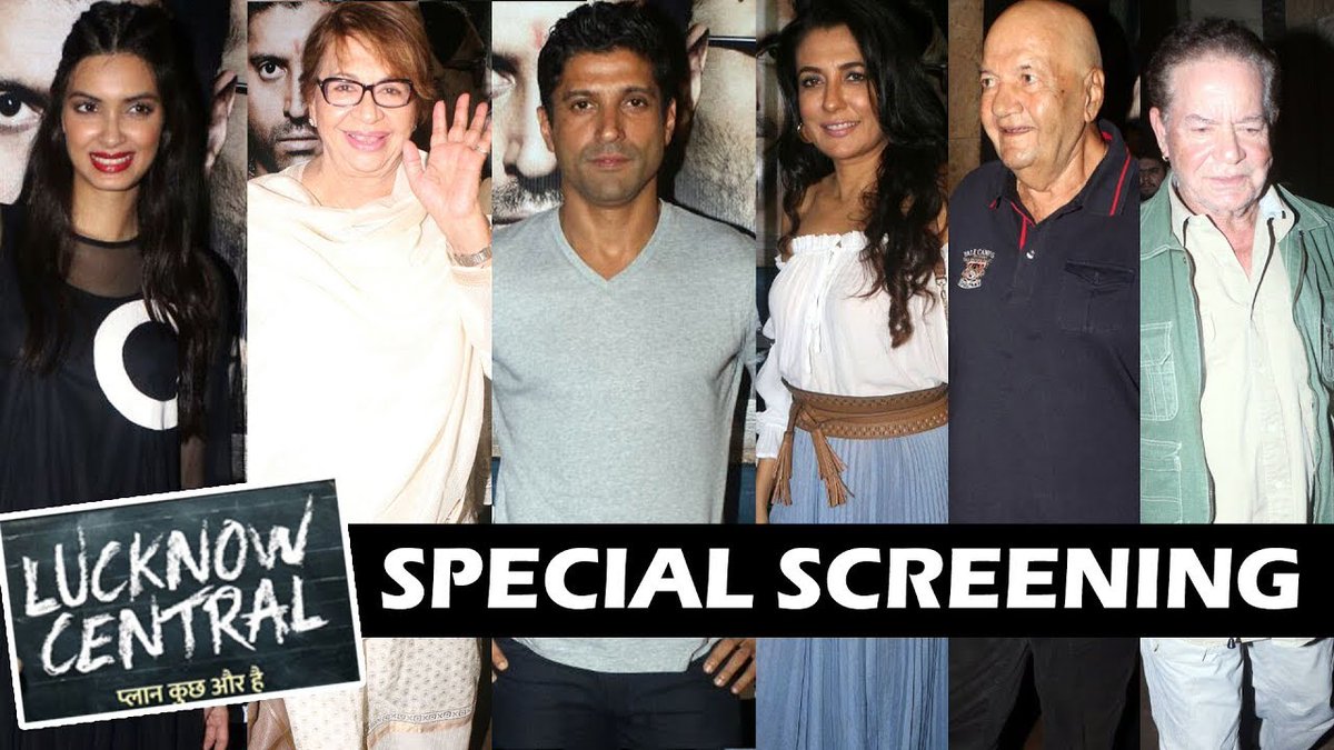 Bollywood Star #FarhanAkhtar, #RaviKishen, #DianaPenty Attend #LucknowCentral #SpecialScreening View More 👉goo.gl/1j79vn