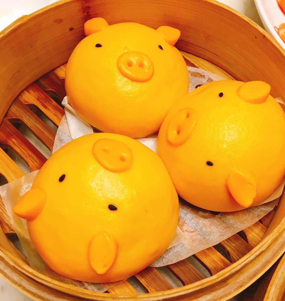 딤섬집.잠깐 한눈을 파는 사이에 정말 돼지고기 만두가 왔다.