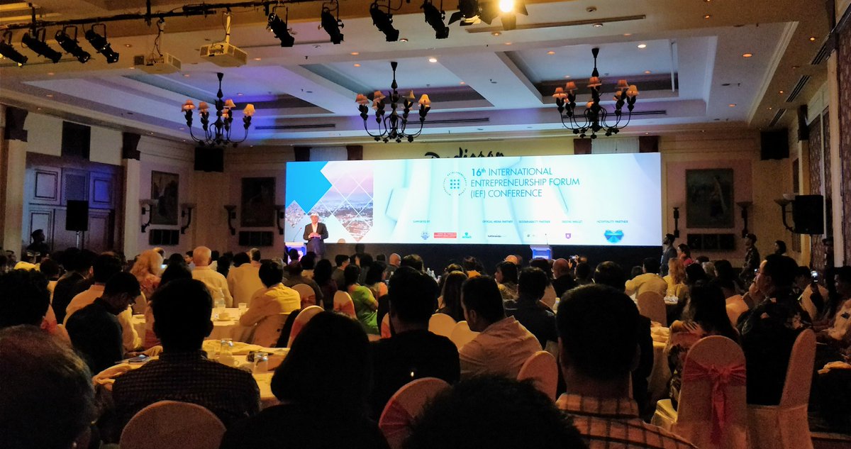 16th International Entrepreneurship Forum Conference kicks off... #IEF
Glad to be part of two paper presentations. <a href="/smartpaani/">SmartPaani</a> @nehub_