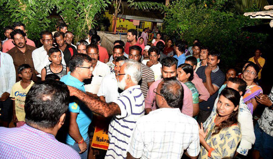 visrane's tweet image. Special moments in gawli wada #Usgaon - overwhelming response! Will always be committed to the development of #Sattari and Usgaon.