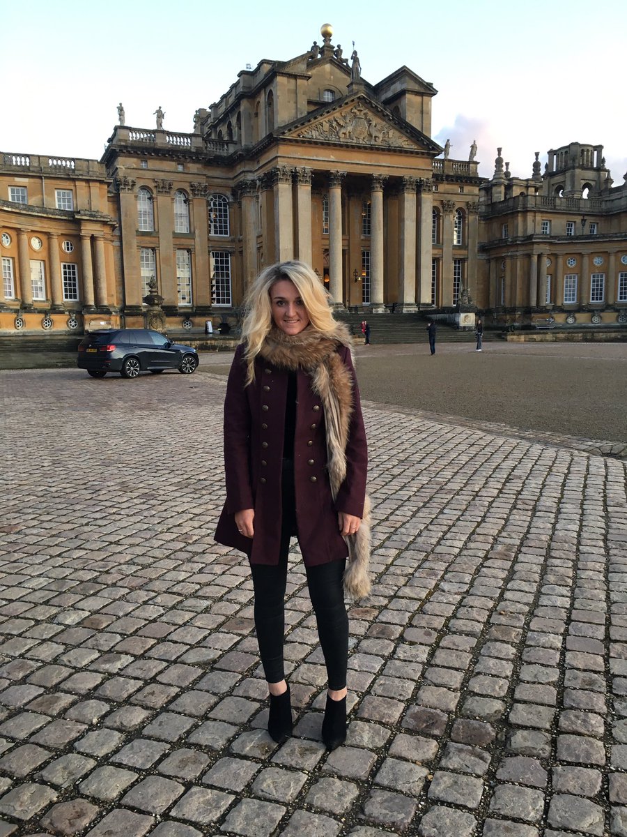 hollyWoodhead2's tweet photo. Massive thank you @FrimbleTweed for the gorgeous jacket and fur throw ❤️ great night @BlenheimHorse love it 😍 https://t.co/BV3RDmNUum