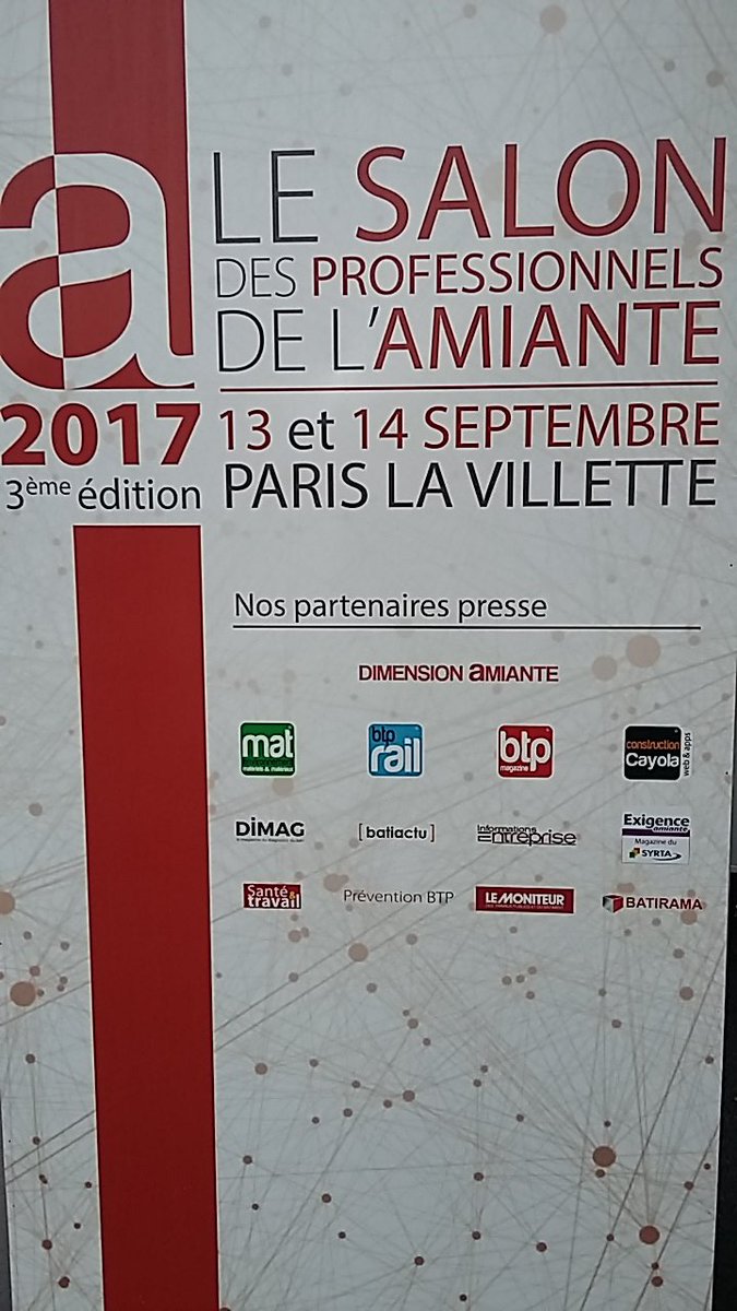 ecolex_tech's tweet image. #Salon de l&apos;#Amiante #Paris 
@Le_Moniteur @ConstructionCay @preventionbtp @ecolex_tech