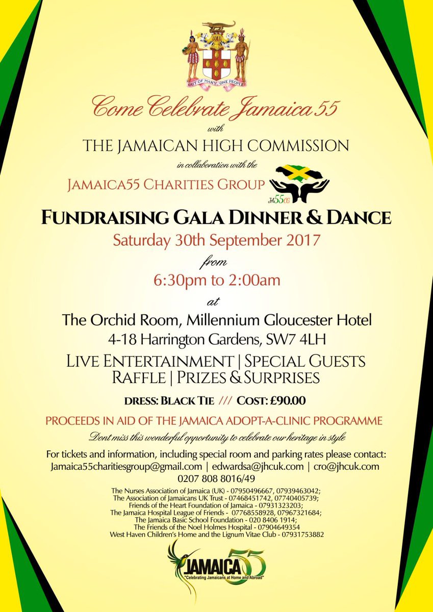 The #JA55 Fundraising Gala Dinner & Dance is 30/09/17 Get your tickets now! Contact us for RAFFLE TICKETS at Only £10 per booklet.