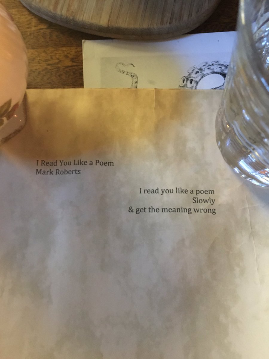 hvrectanus's tweet image. Thought of my son Lucian.  He would love this poem!