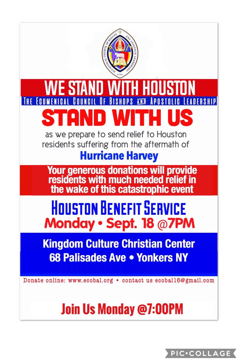 ecobal16's tweet image. We stand with Houston. Plz stand with us this Fri 09/18 @7p. #weareecobal #ecobal #houston