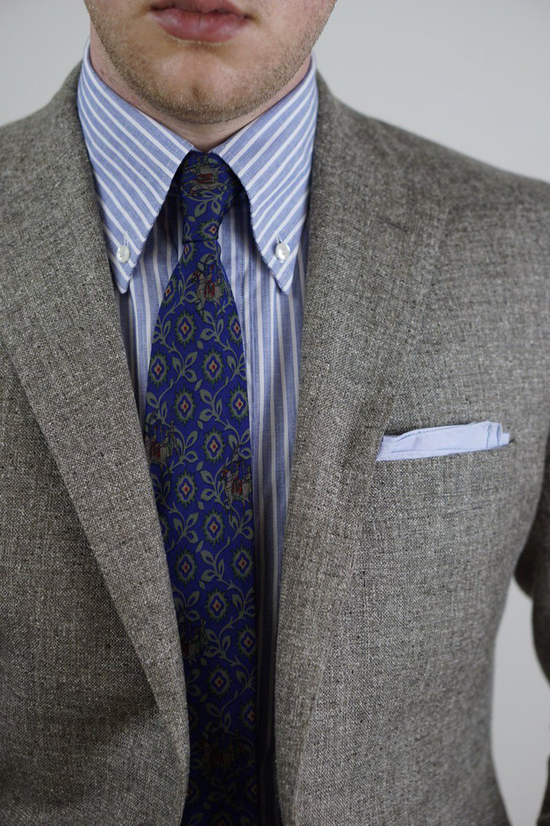 StyleWithJosh's tweet image. Transitional linen blazer w/ #ferragamo tie &amp;amp; #bespoke shirt. #mensfashion #menstyle