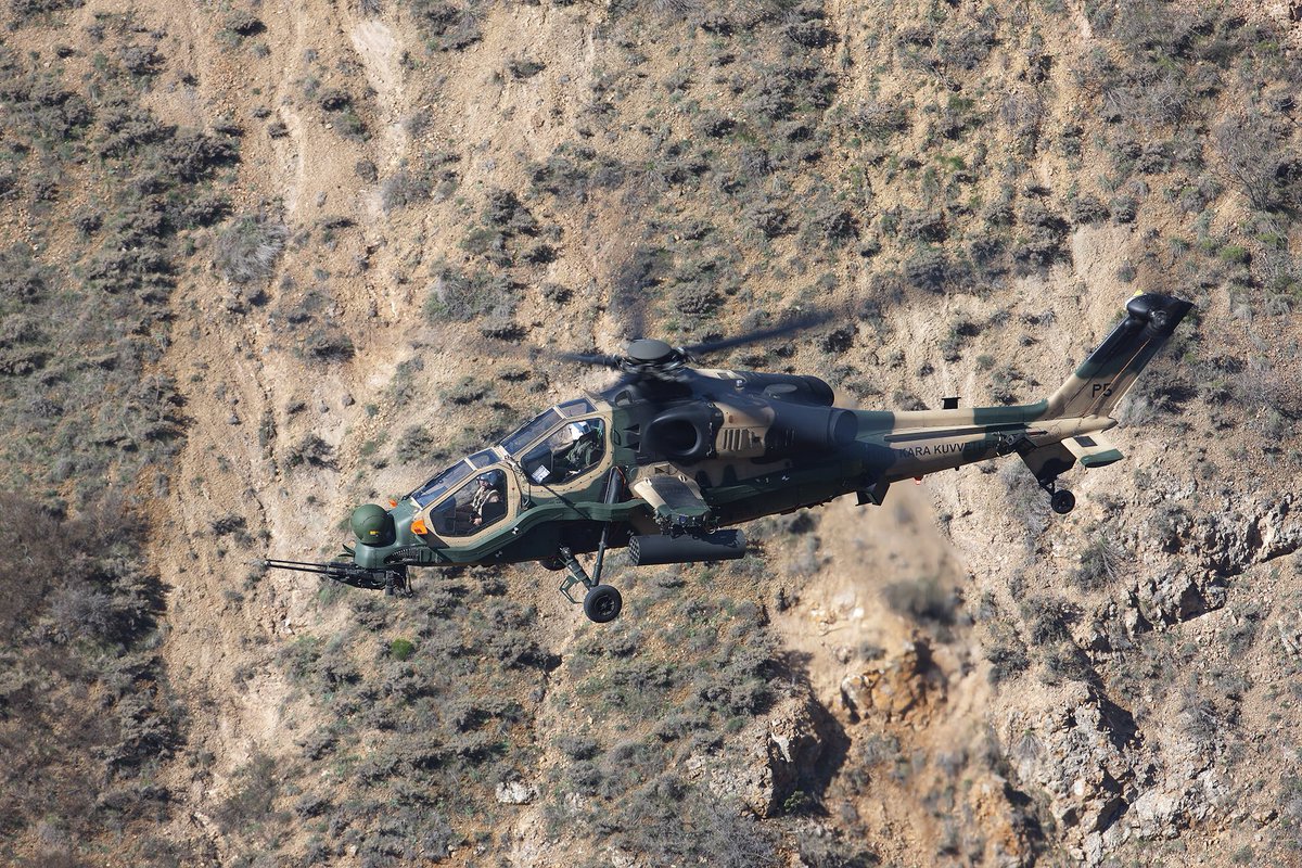 T129 ATAK, HÜRKUŞ ve Uçuş Okulu Helikopteri Sivrihisar Hava Gösterileri'nde 28 Mart 2024