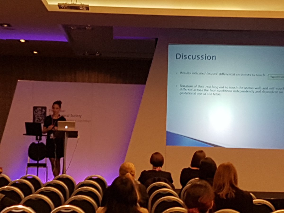 TracksysLtd's tweet image. @ViolaM90 presenting Fetal Behavioural responses to touch #Dev2017 Data analysis using The Observer @NoldusIT