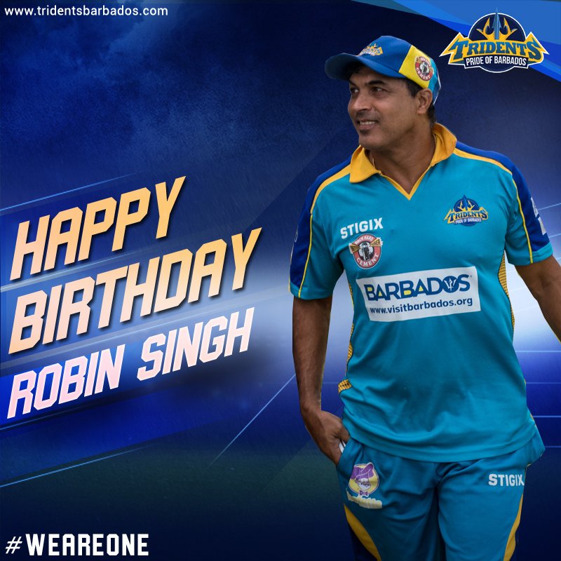 Join us in wishing our  Coach Robin Singh a very Happy Birthday! 