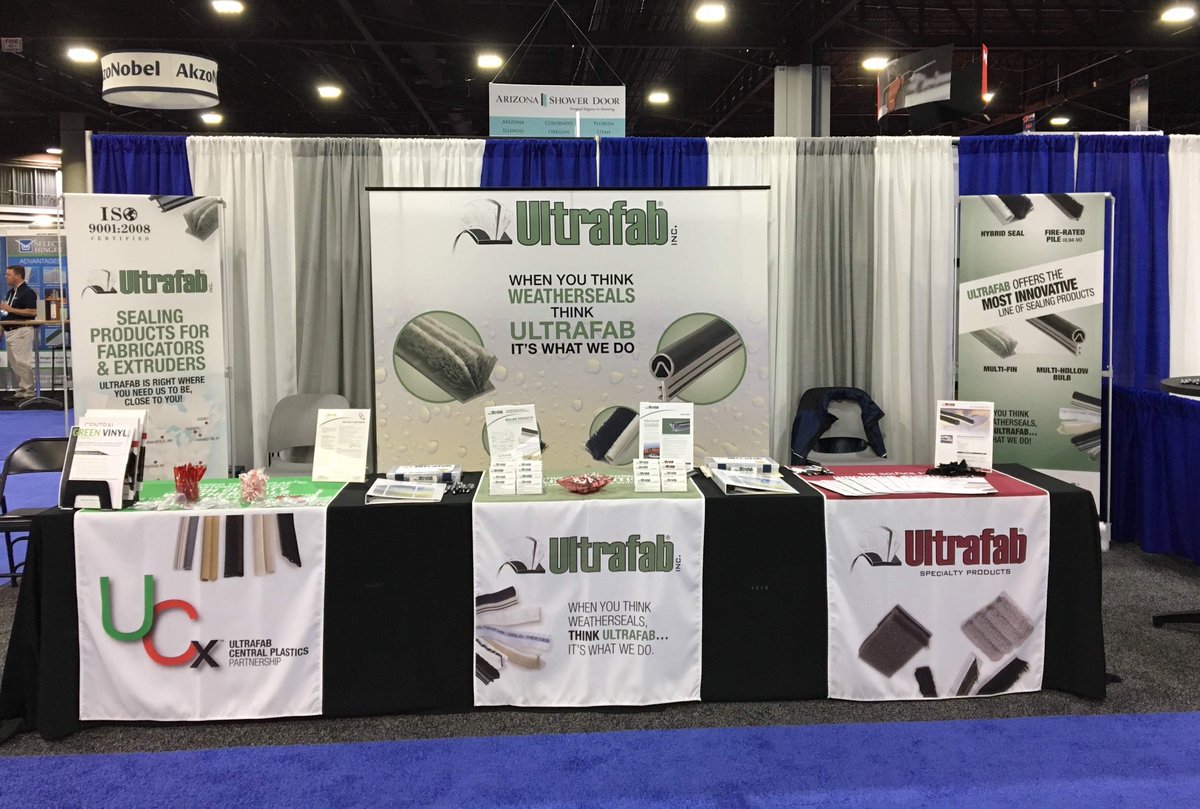 Visit Booth 1916 @GlassBuild #WindowAndDoor Expo & find out how to improve product performance w/ sealing solutions! ultrafab.com/pile-weatherse…