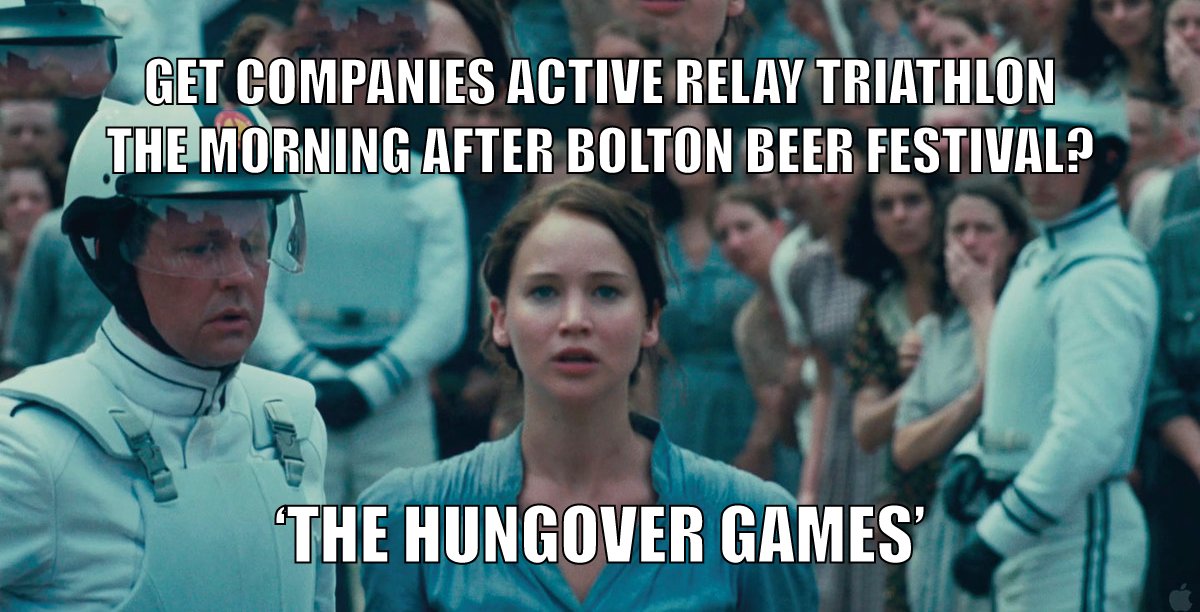 CompaniesActive's tweet image. Our Charity Relay Triathlon for @BLGCofficial, @boltonhospice &amp;amp; @UrbanOutreachUK is the day after @BoltonBeerFest... goo.gl/MYwo4A
