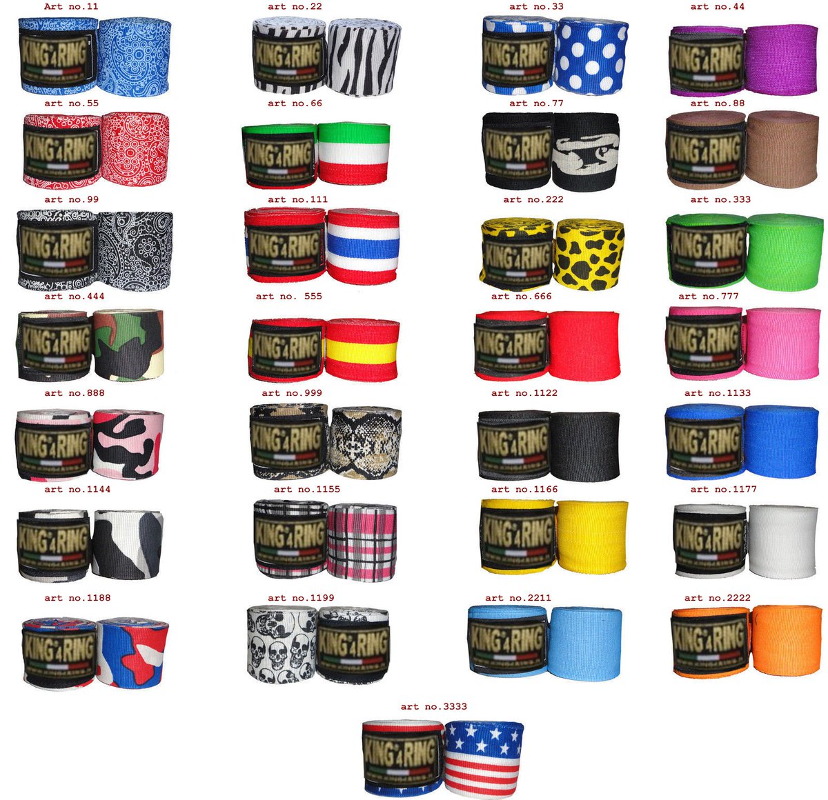 Manufacturer &amp; Supplier boxing hand wraps semi elastic only 0.80 US $ per pairs

Thanks
Saddique Group 
e,mail. akhtar.saddique@gmail.com