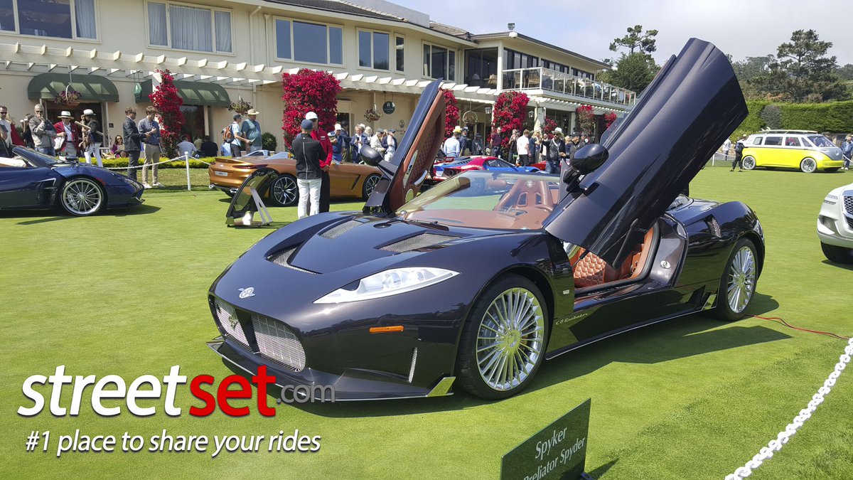 Spyker Preliator Concept #spyker #conceptcar #pebblebeach #concoursdelegance #automotiveenthusiast #shareyourrides #streetset #streetset.com