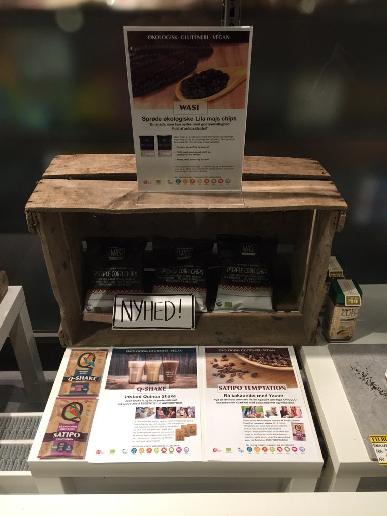 God morgen,
Du kan finde vores brede vifte af produkter i Sundhedskost i Aarhus, samt i Jordens Frugter. Vi ser frem til at se dig #healthy