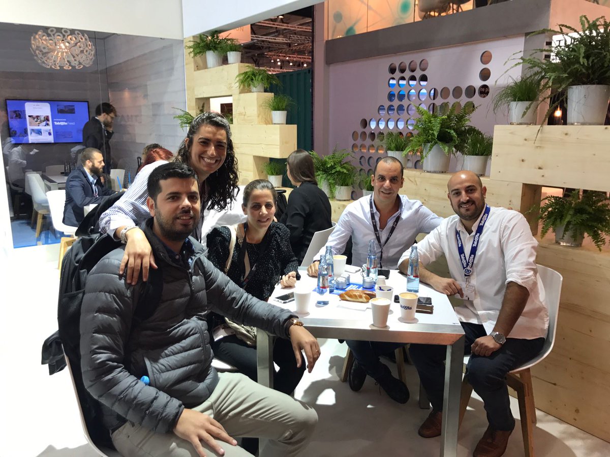 Day 2 of #dmexco started with some good vibes! With our partners from <a href="/taboola/">Taboola</a> 😌😀