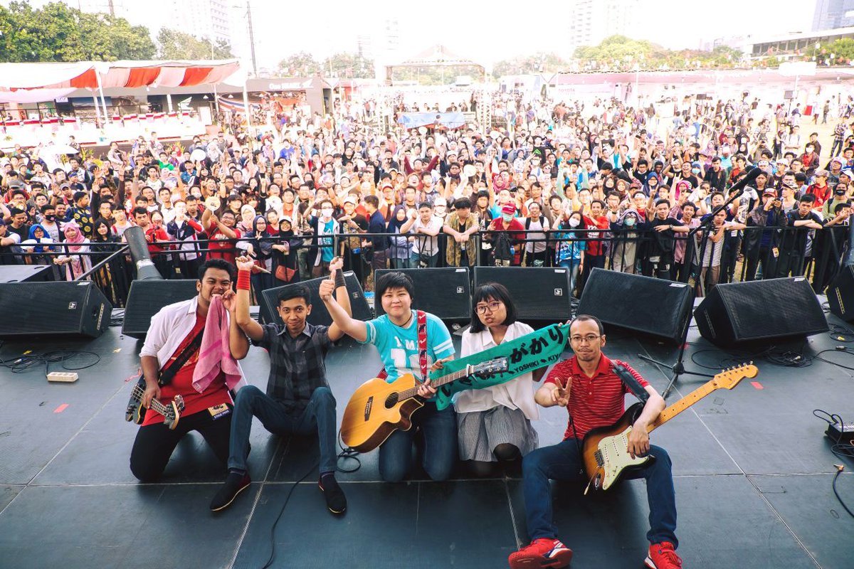 AkaiRo Band ingin mengucapkan Terima kasih banyak kepada seluruh panitia <a href="/jktjapanmatsuri/">Jak Japan Matsuri</a>  dan semua yg sudah datang