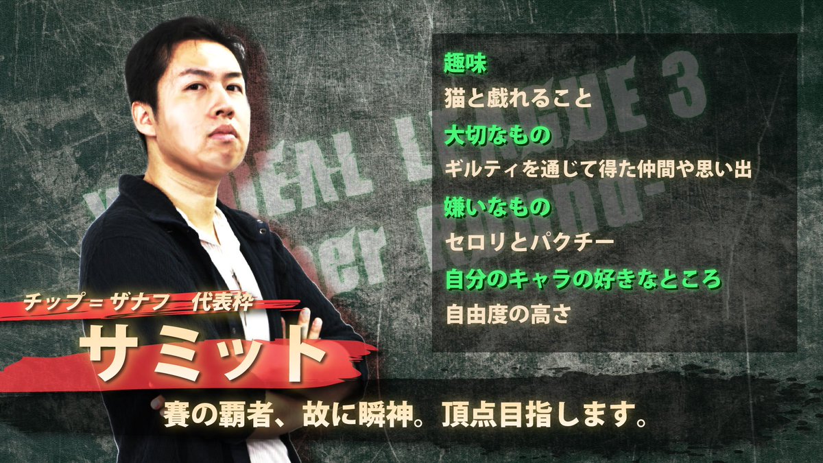 Youdeal Twitterren 9 16 土 時 Ggxrdr2 Youdeal League 3 25キャラリーグ戦 Day2 選手紹介2 サミット チップ Vs るき ディズィー Vs えだ シン Vs Taka スレイヤー Vs Tights ザトー T Co Znexl5mx06 T Co Wdjtp1dync