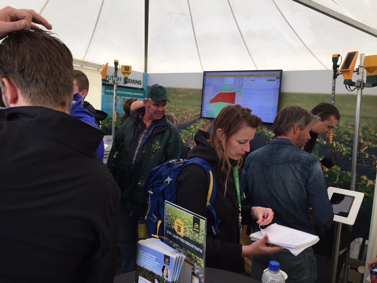 De tent staat vol😆#PotatoEurope #Dacom