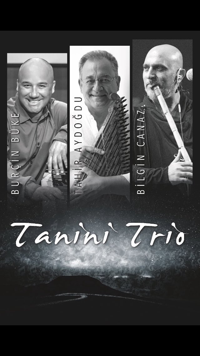 burcinbuke's tweet photo. Tanini trio Budapeste, Roma, Amman ve Girne konser turnesi. @TaniniTrio https://t.co/rZ0FjLlwbs